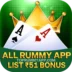 51 Bonus Rummy List