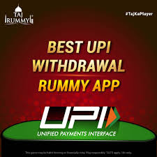 Upi Withdrawal Rummy App