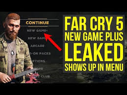 Far Cry 5 New Game Plus