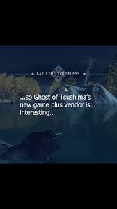 Ghost Of Tsushima New Game Plus