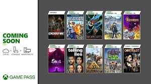 Xbox New Game Releases