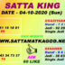 2020 Satta King